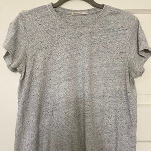 Marine Layer swing crew tee, gray